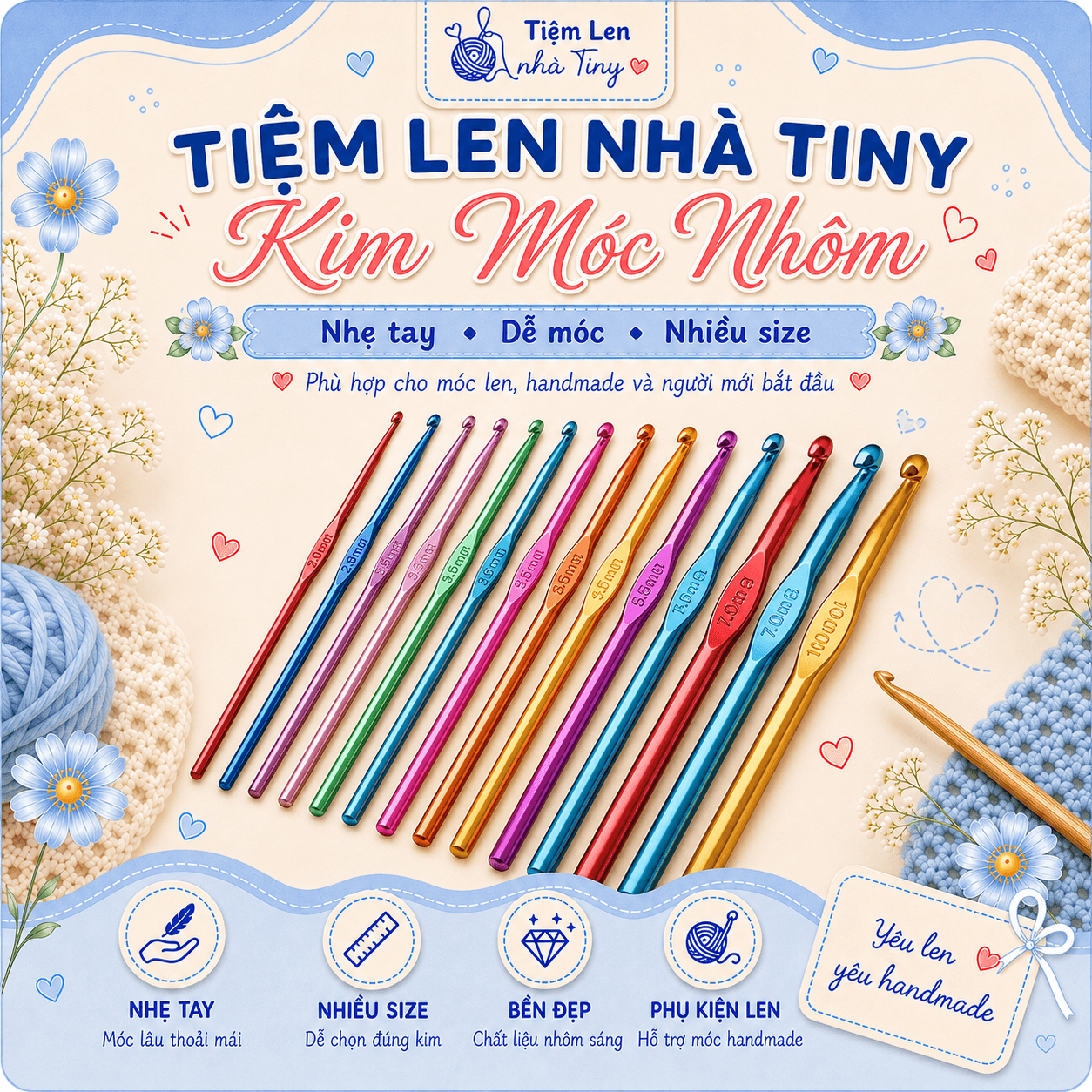 Kim móc Cán Nhôm